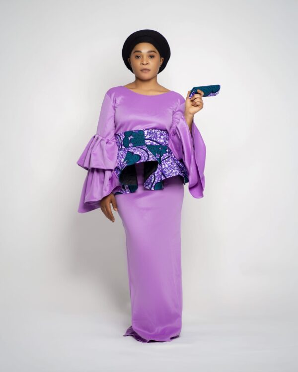 Powerful Purple Dress - Image 2